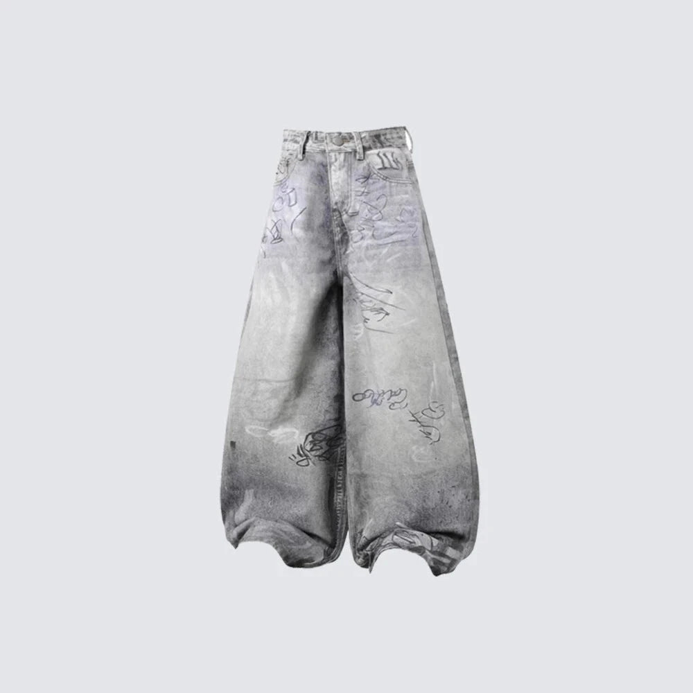 Loose Fit Denim Jeans