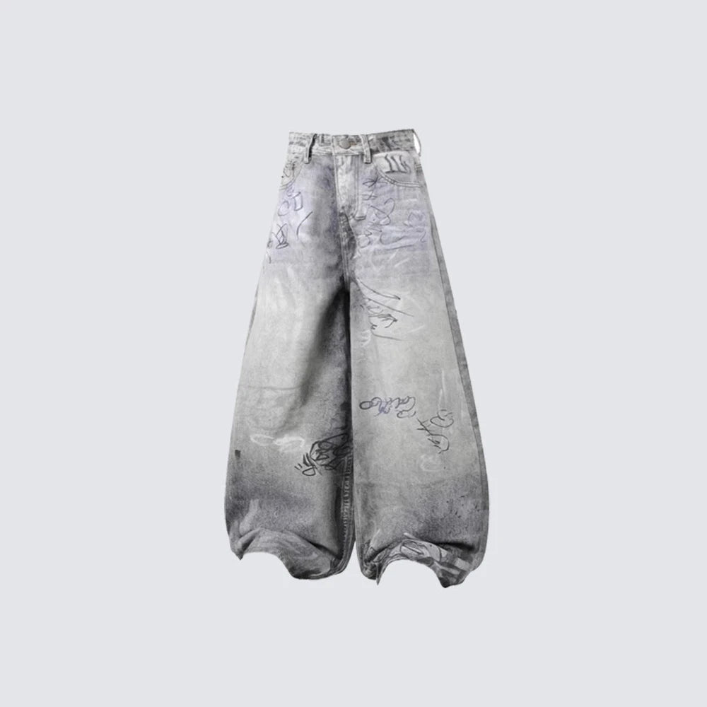 Loose Fit Denim Jeans