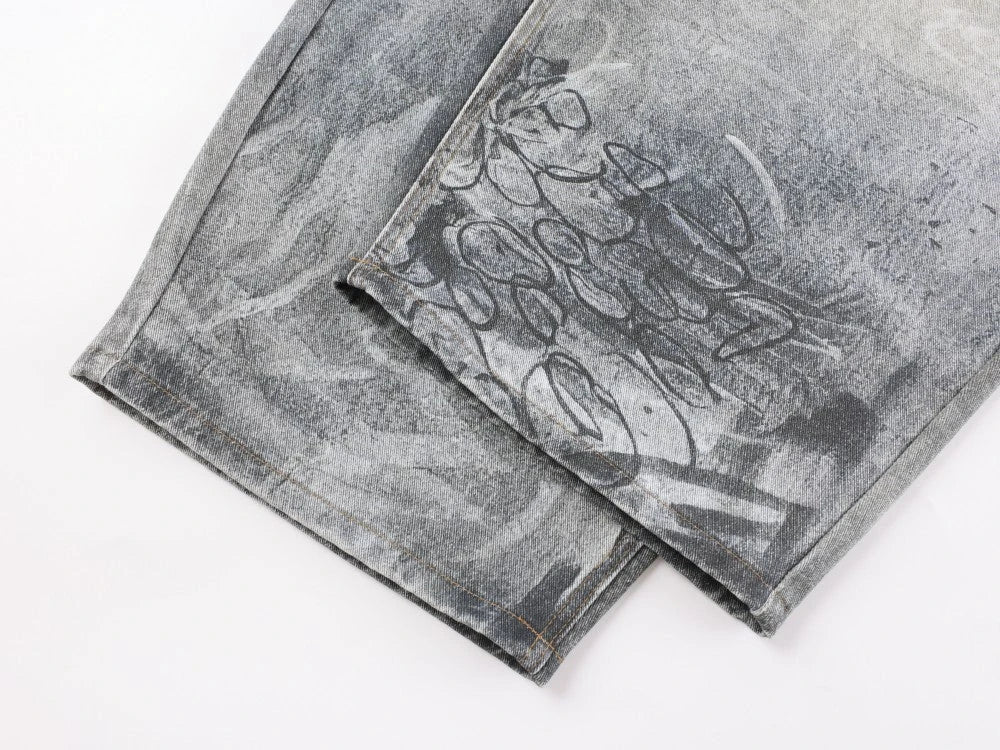 Loose Fit Denim Jeans