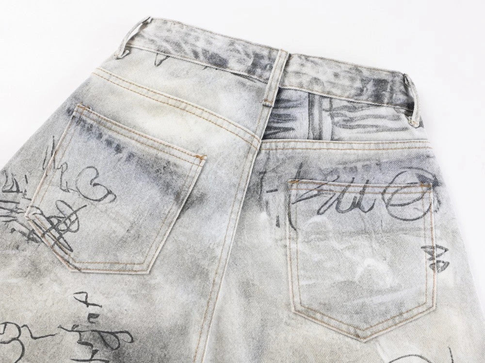 Loose Fit Denim Jeans