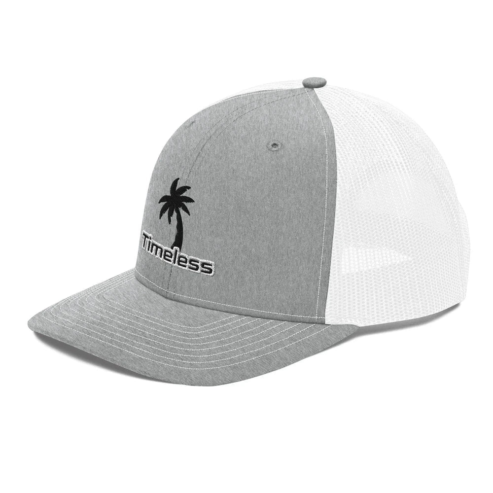 Two Tone Embroidered Trucker Cap