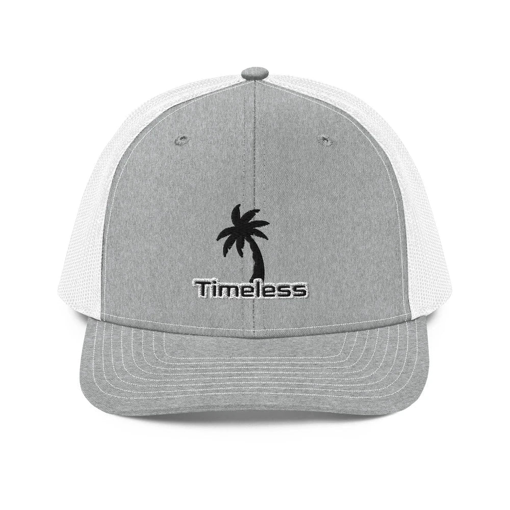 Two Tone Embroidered Trucker Cap