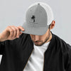 Two Tone Embroidered Trucker Cap