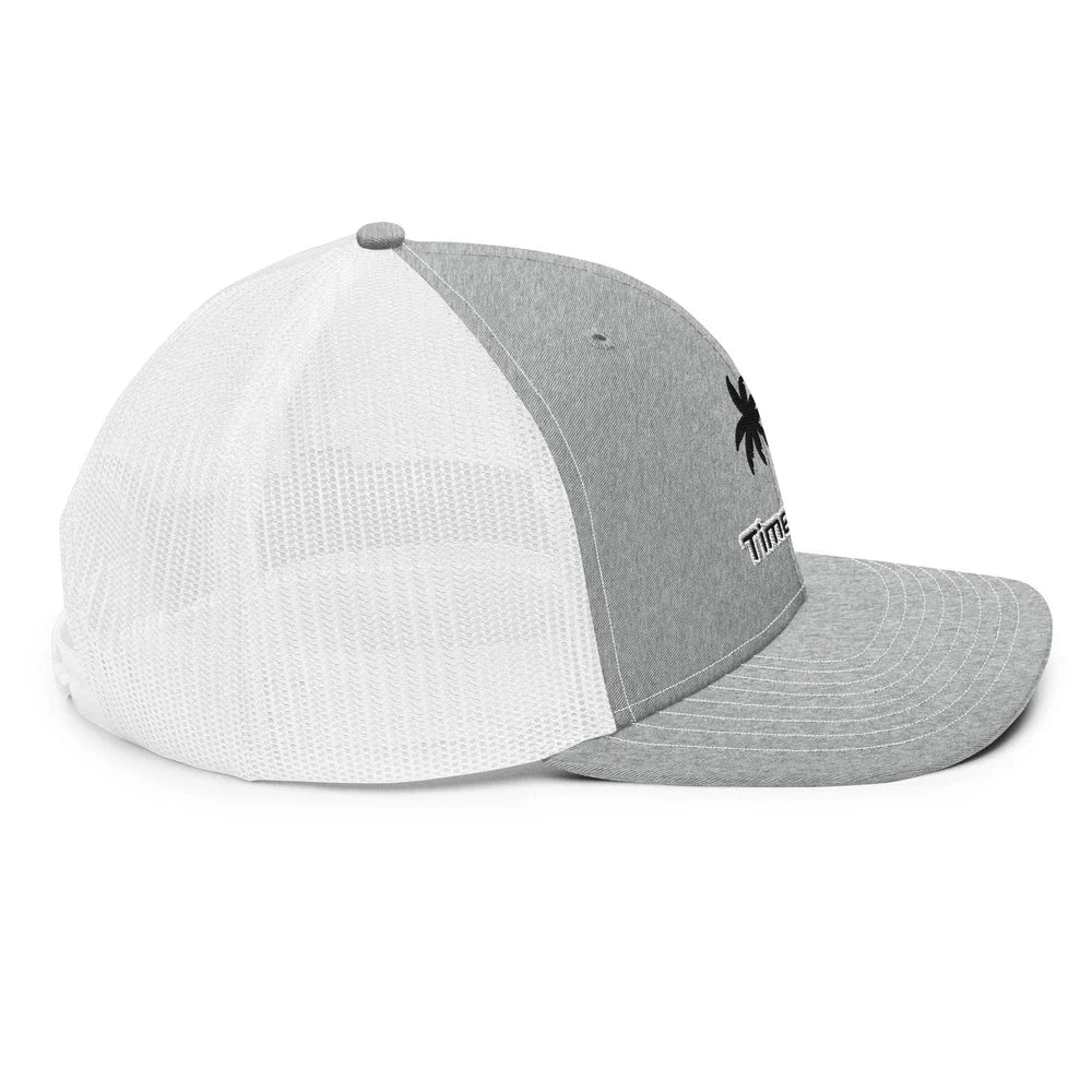 Two Tone Embroidered Trucker Cap