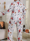 Plus Size Halloween Lounge Set