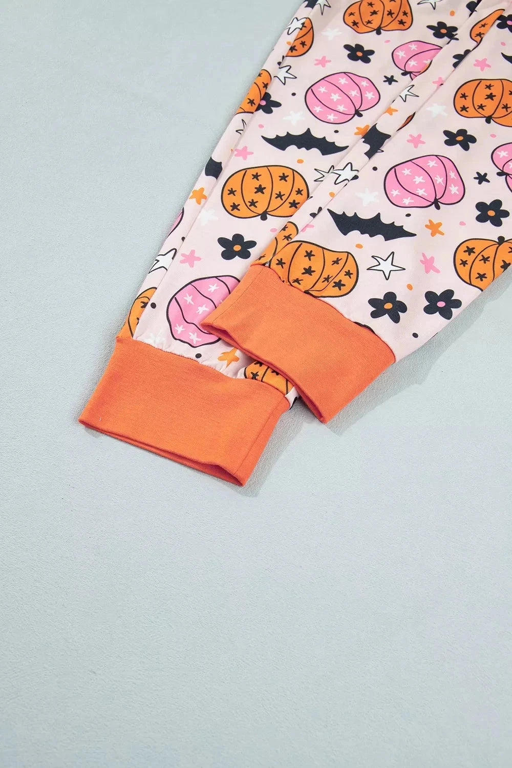 Pumpkin Print Lounge Set