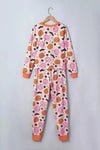 Pumpkin Print Lounge Set
