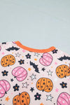 Pumpkin Print Lounge Set