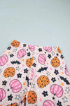 Pumpkin Print Lounge Set