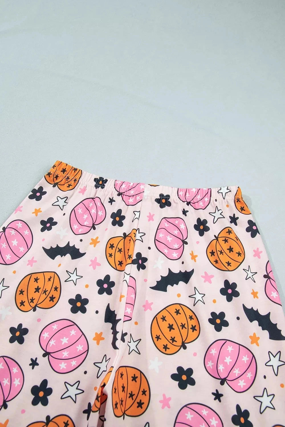 Pumpkin Print Lounge Set