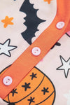 Pumpkin Print Lounge Set
