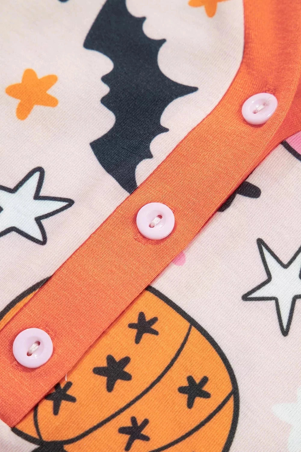 Pumpkin Print Lounge Set