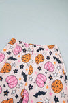 Pumpkin Print Lounge Set