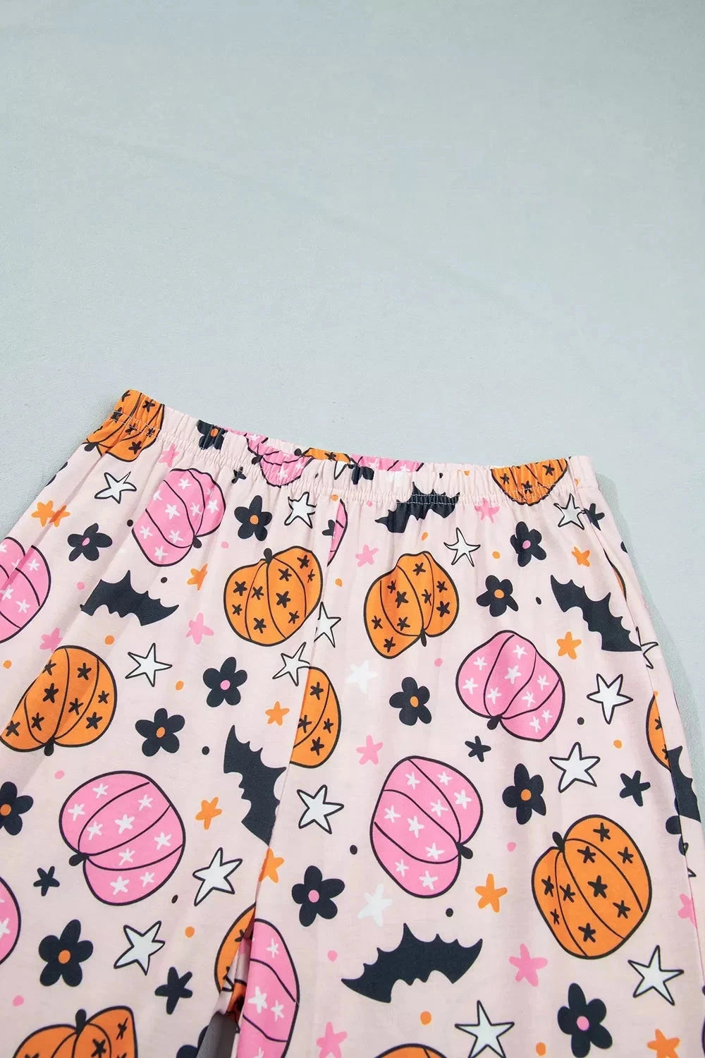 Pumpkin Print Lounge Set