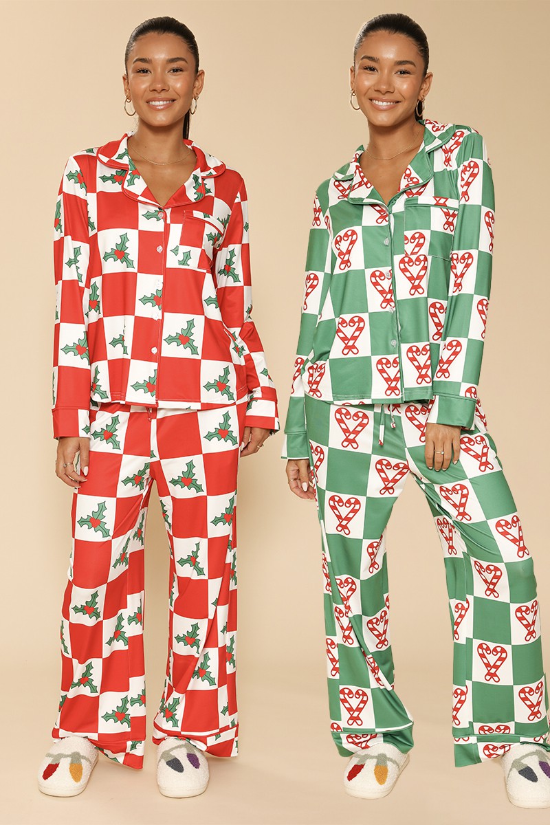 Holiday Christmas Pajama Set