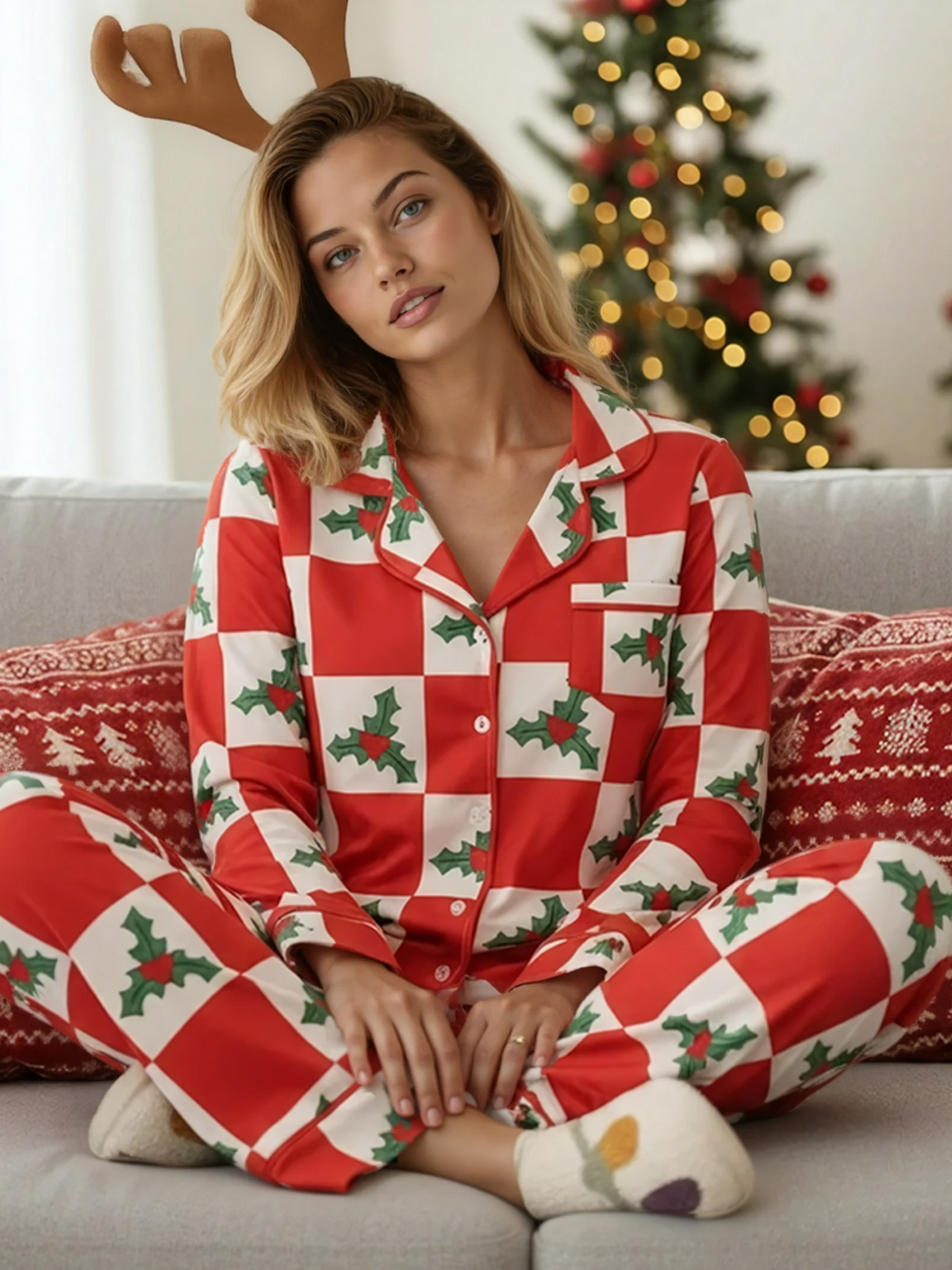 Holiday Christmas Pajama Set